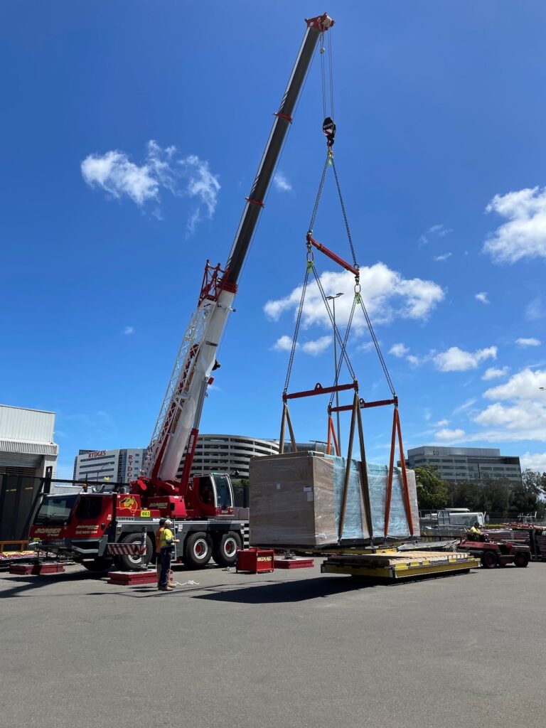 inverter Station via Air Cargo